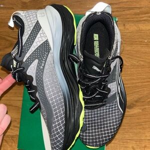 Puma Black and Gray Athletic Sneakers